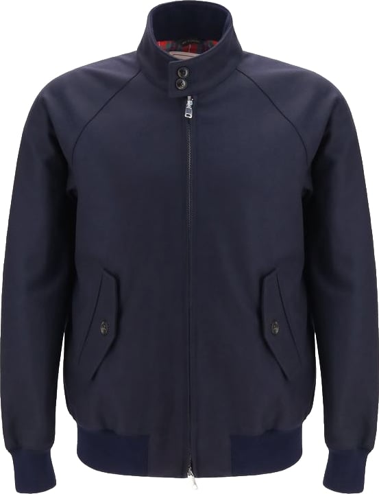 Baracuta Blue Wool Oves Aries Jacket