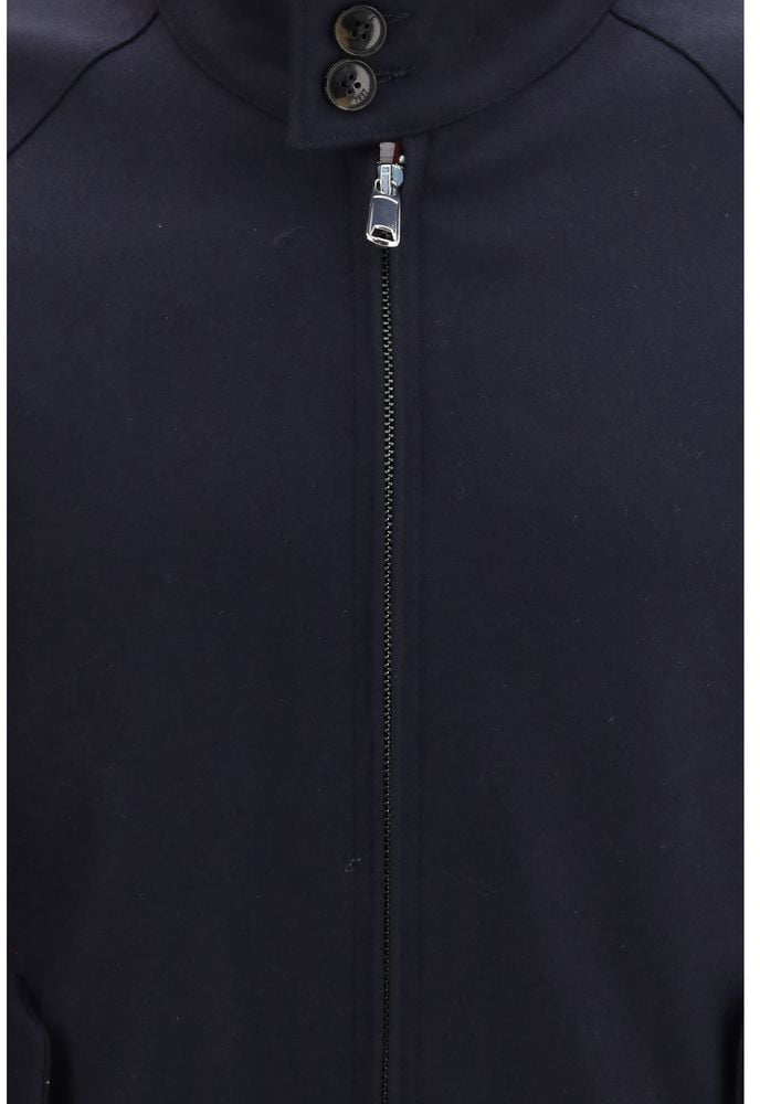 Baracuta Blue Wool Oves Aries Jacket