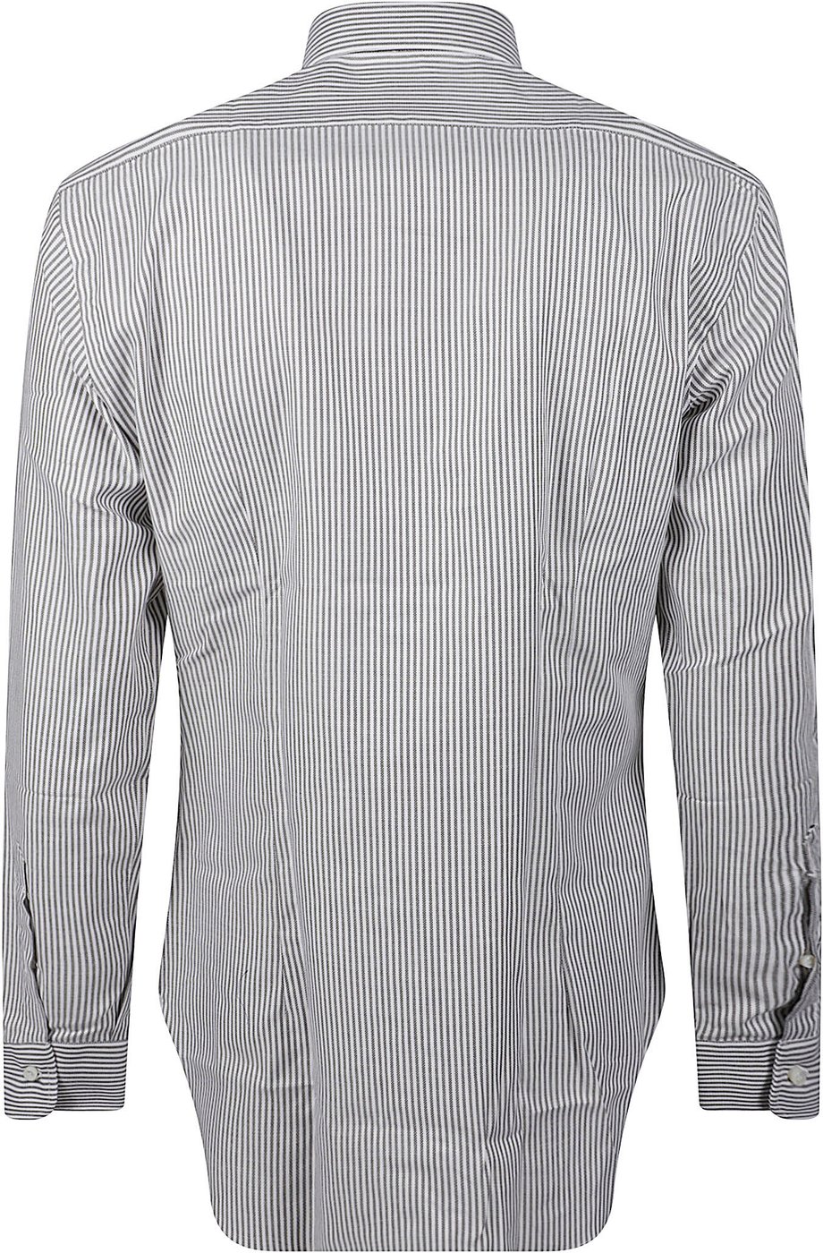 Long Sleeve Button Down Shirt White