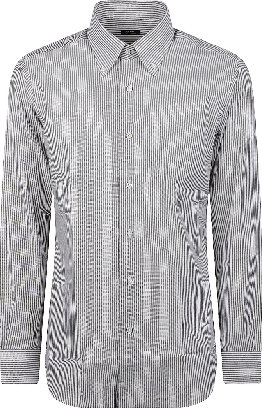Long Sleeve Button Down Shirt White
