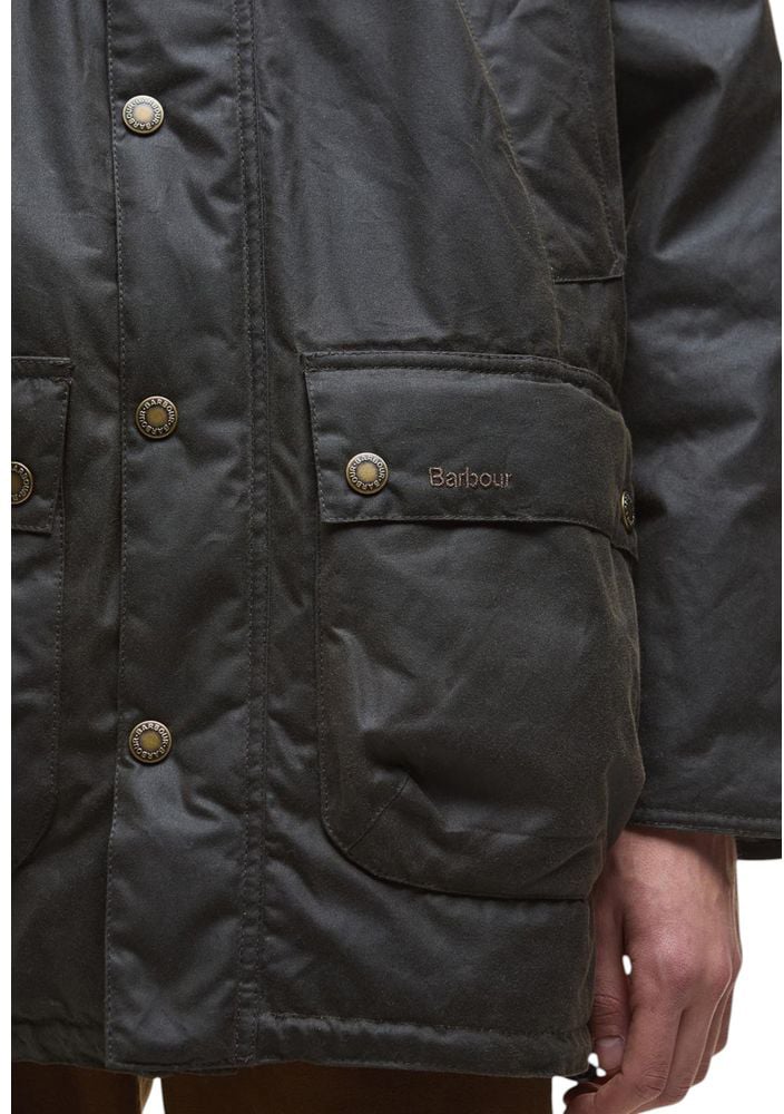 Barbour Green Cotton Parka