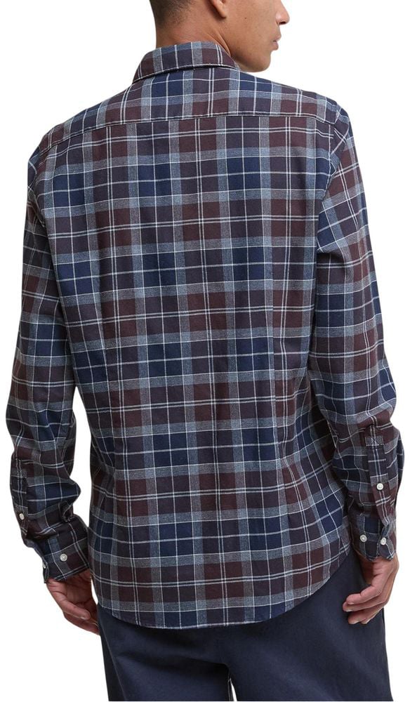 Tailored Flanellina Check Shirt with Classic Collar