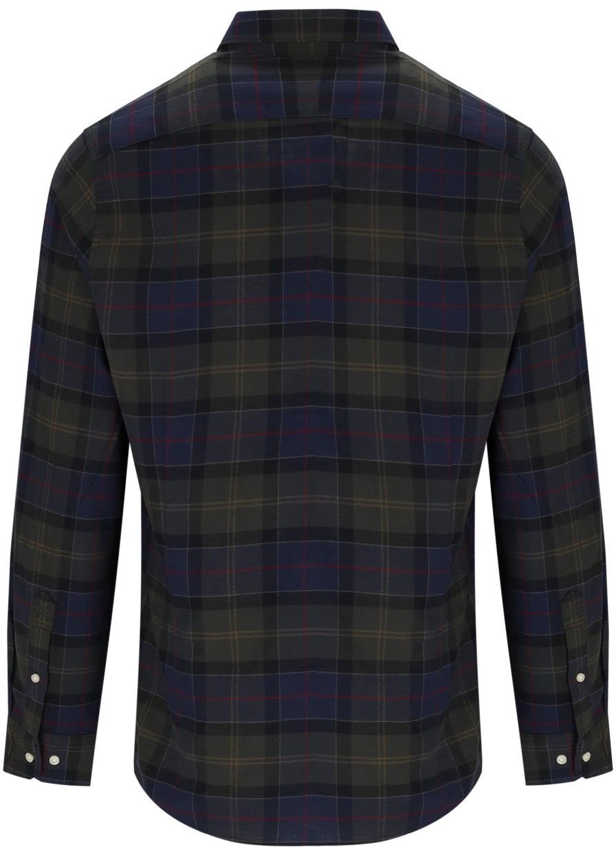 SHIRT FORTROSE GREEN BLUE BARBOUR