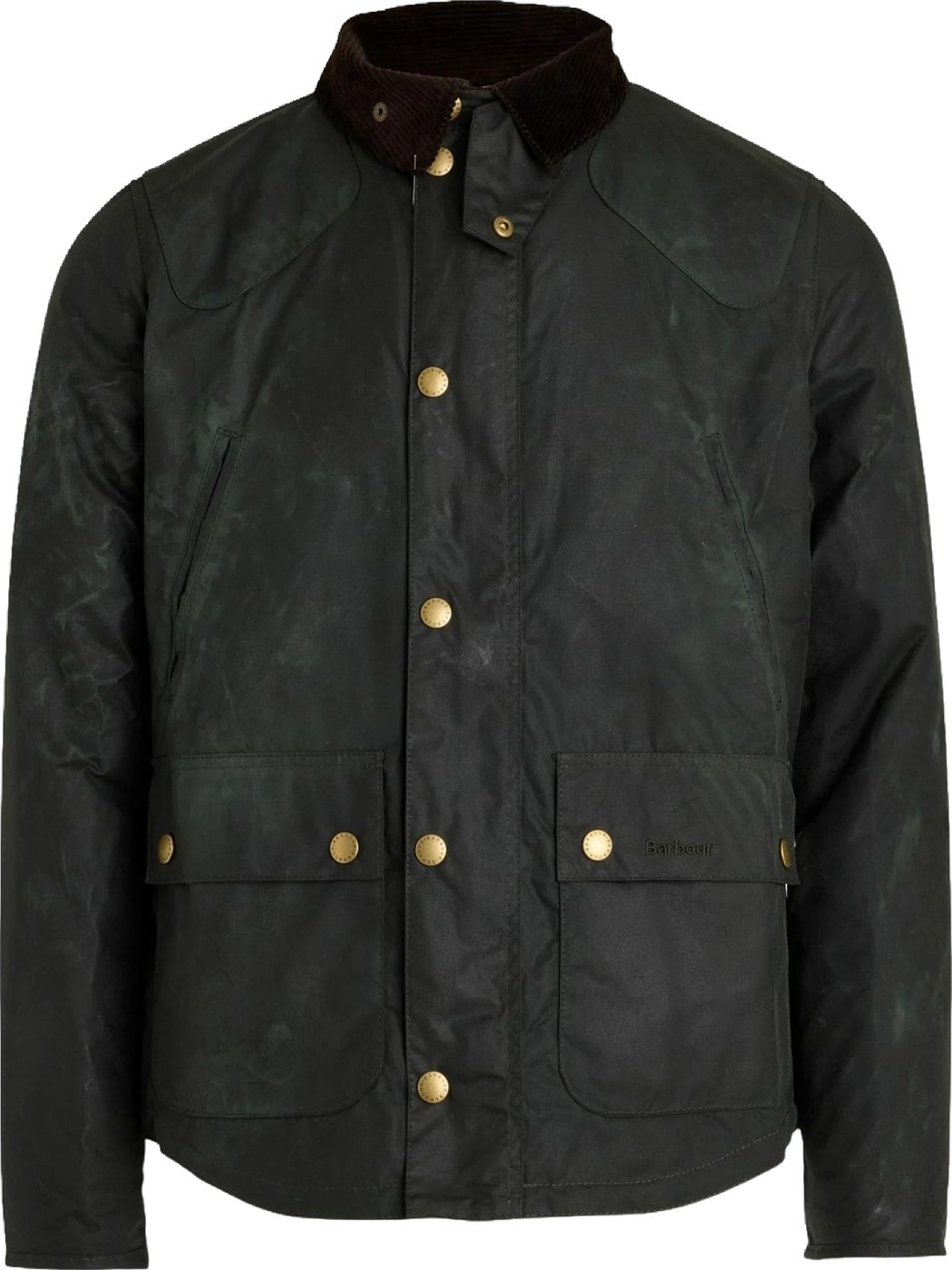 Veste courte Reelin liquette Sage wax Barbour Homme MWX 1106 SG51