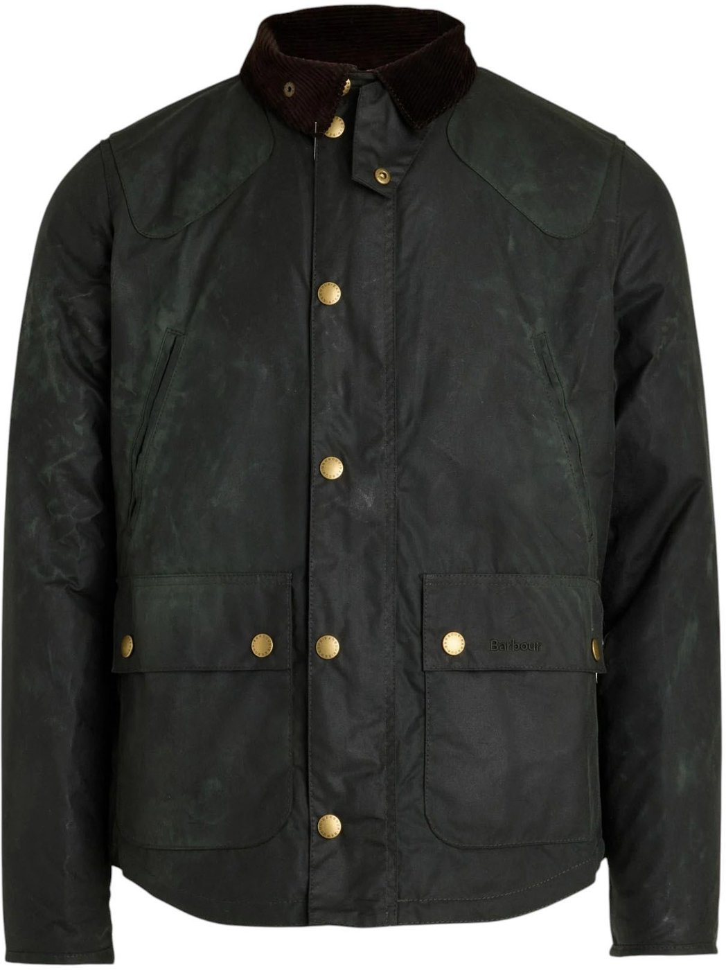Veste courte Reelin liquette Sage wax Barbour Homme MWX 1106 SG51