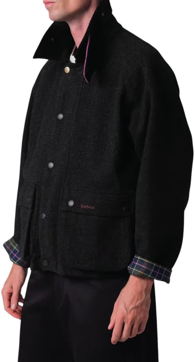 Blouson Paul Smith Transport chiné gris Barbour Homme Femme MWX 0318 CH71 M1R-M0318-WCH71-76