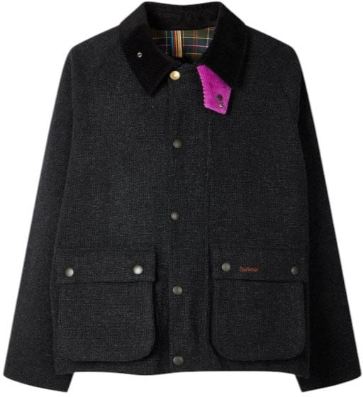 Blouson Paul Smith Transport chiné gris Barbour Homme Femme MWX 0318 CH71 M1R-M0318-WCH71-76
