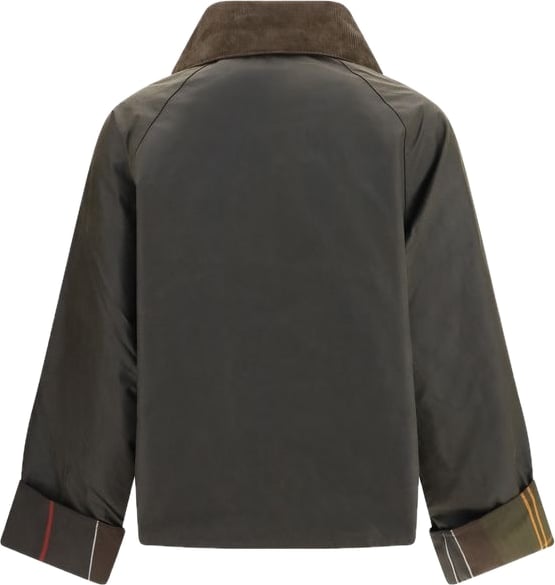 Barbour Bicolor Cotton Full-Length Jacket