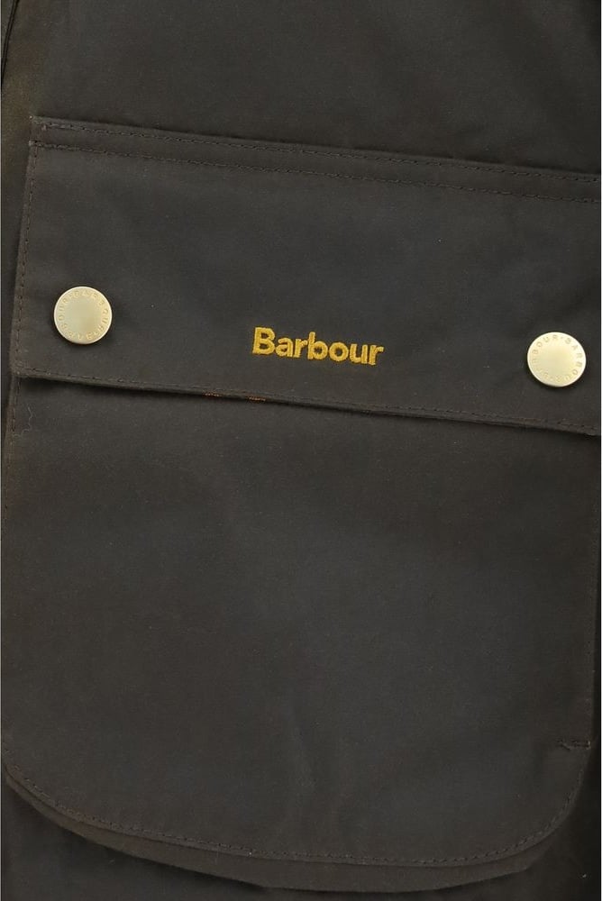 Barbour Bicolor Cotton Full-Length Jacket