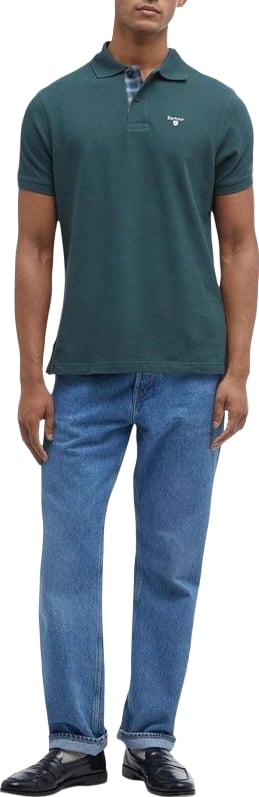 Barbour Bicolor Cotton Polo Shirt