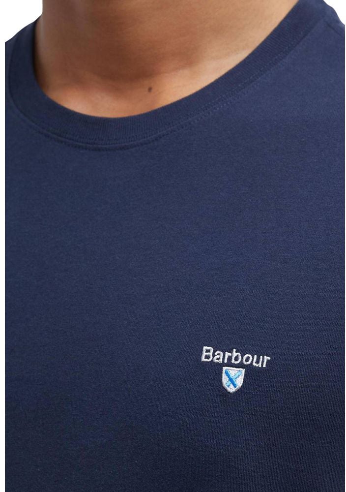 Barbour Blue Cotton T-Shirt