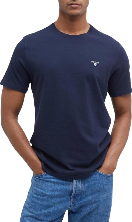 Barbour Blue Cotton T-Shirt