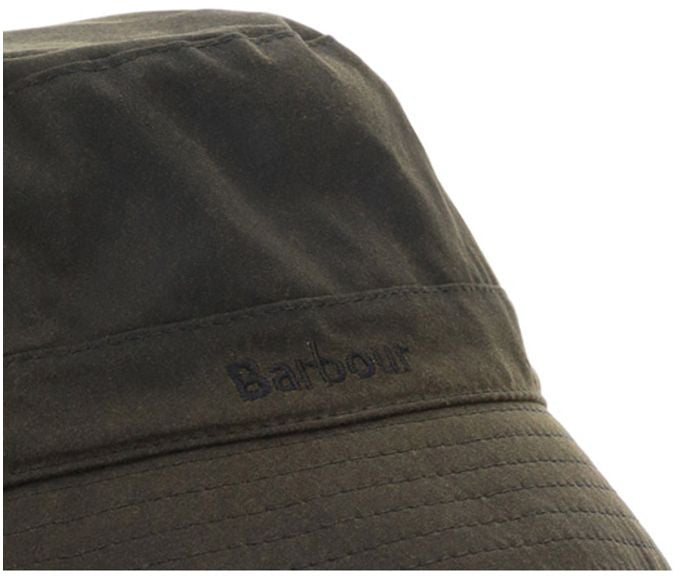 Barbour Bicolor Cotton Bucket Hat