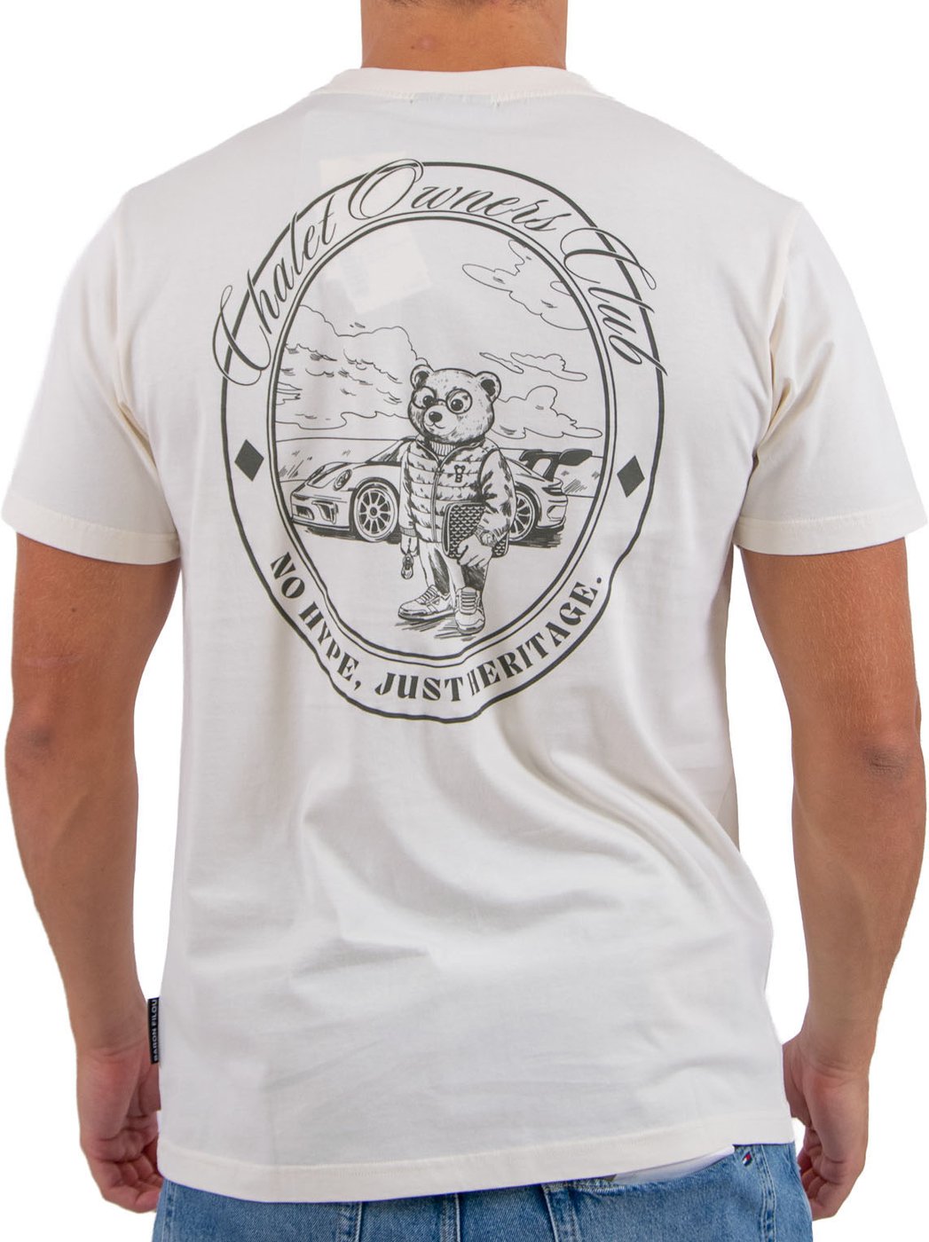 Baron Filou 187 The Urban investor Oval Backprint T-Shirt