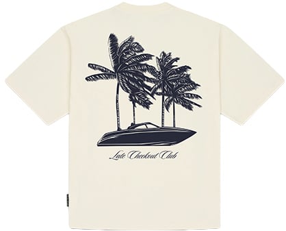Baron Filou Speed Boats Oversized Backprint T-Shirt