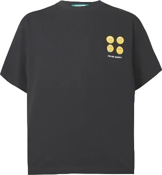 jersey beer smiley rug zwart