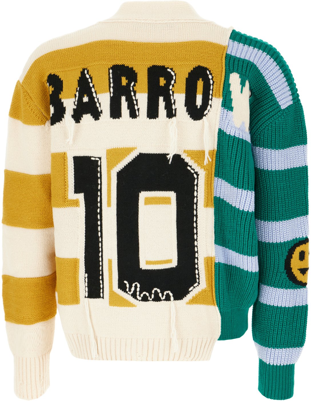 Barrow Multicolor wool and acrylic cardigan