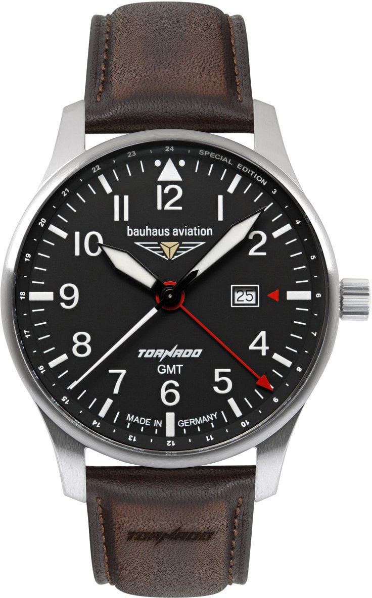 2744-2 Aviation Tornado horloge 42 mm