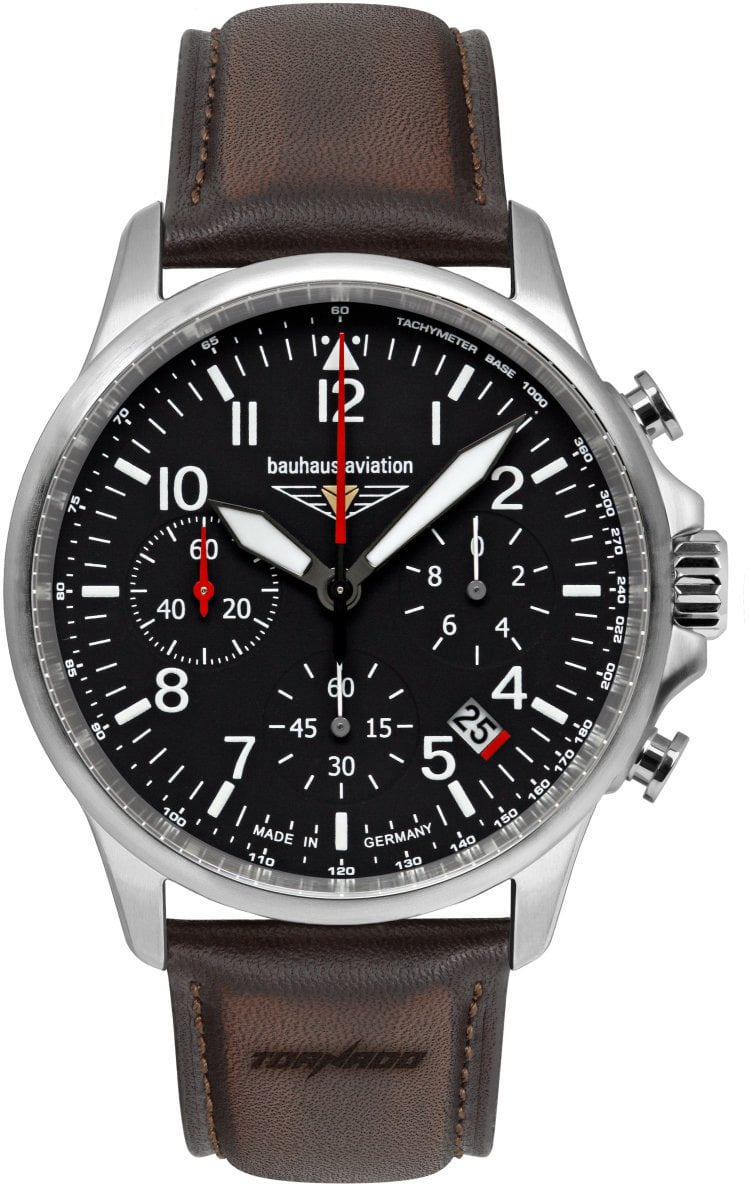 2774-2 Aviation Tornado chronograaf horloge 42 mm