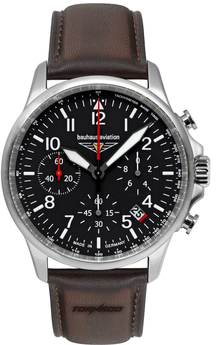 2774-2 Aviation Tornado chronograaf horloge 42 mm