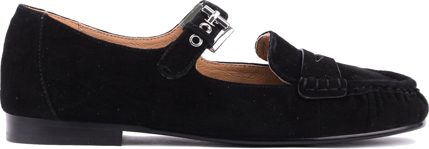 Amaris Loafer Black Suede