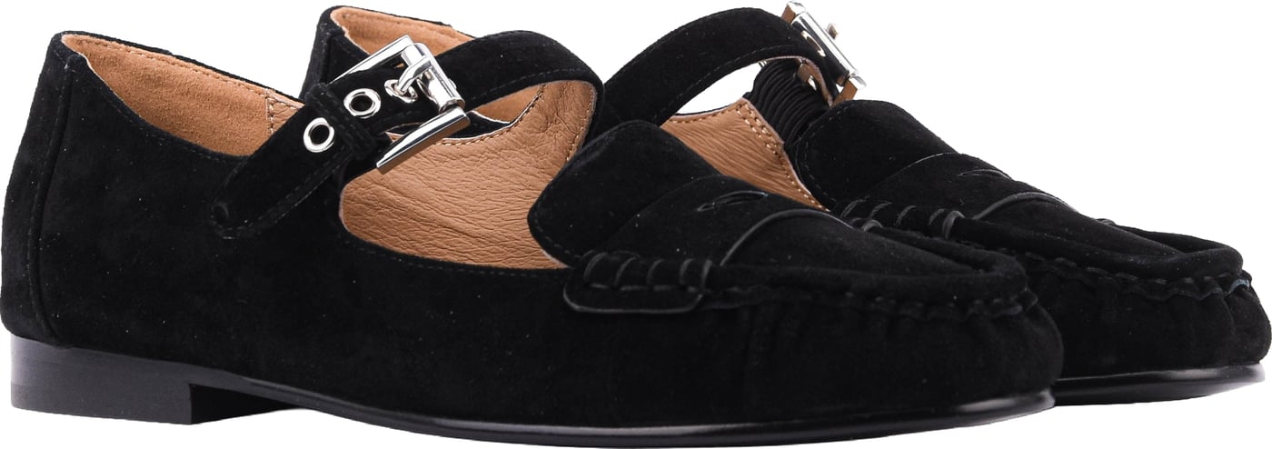 Amaris Loafer Black Suede
