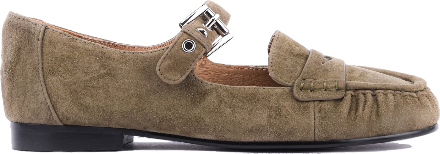 Amaris Loafer Olive Green
