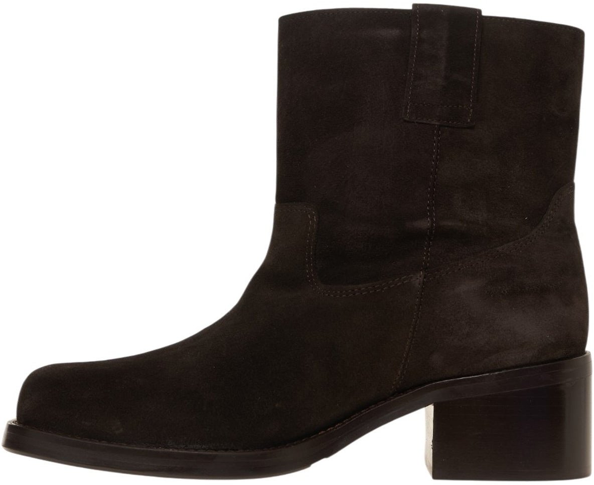 Suede ankle boots