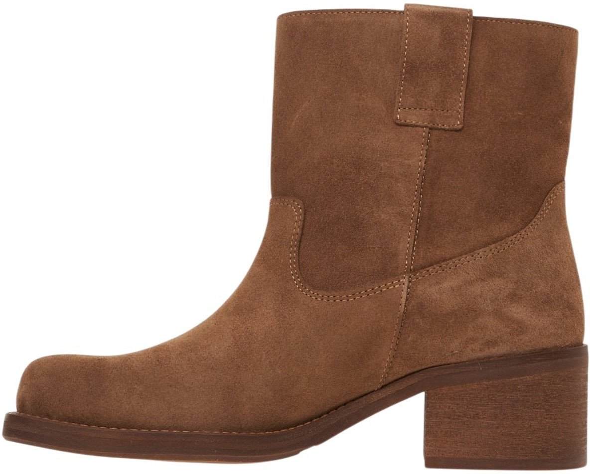 Suede ankle boots