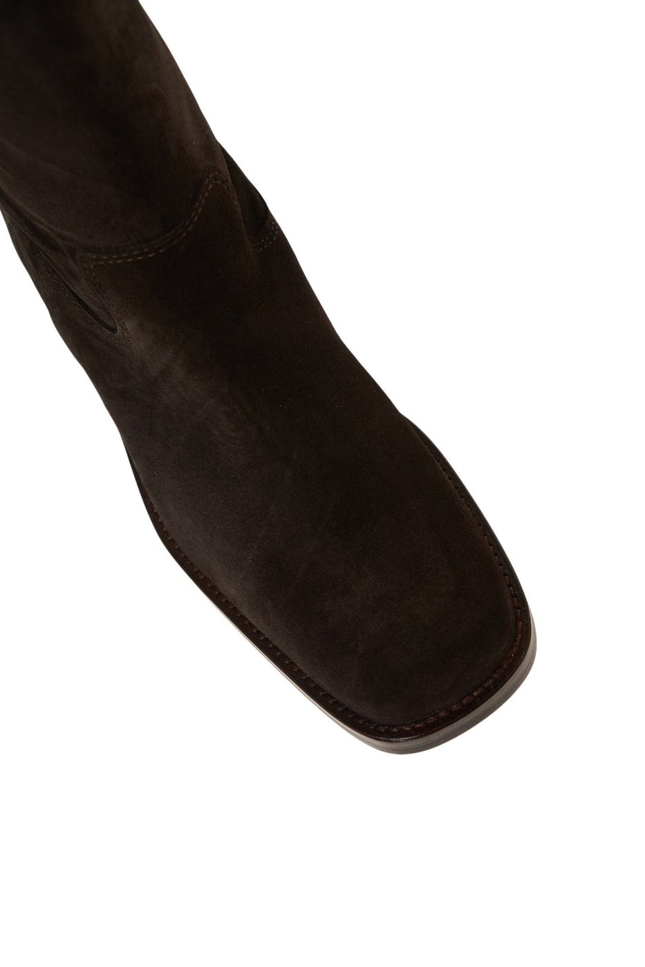 Suede ankle boots