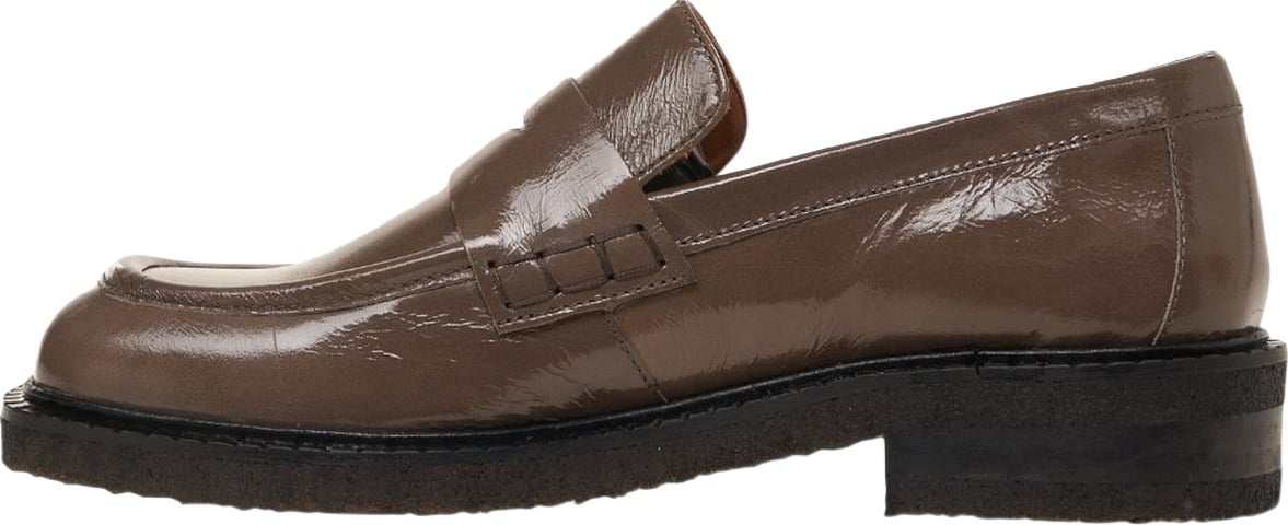 Leather loafers