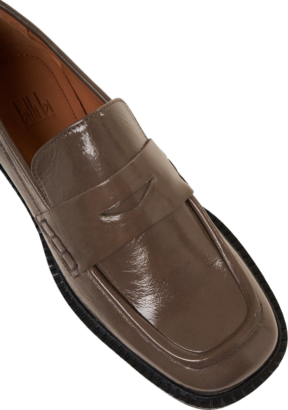Leather loafers