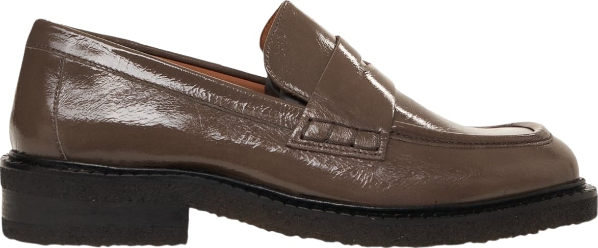 Leather loafers