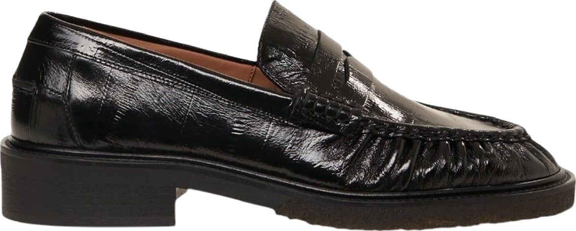 Leather loafers