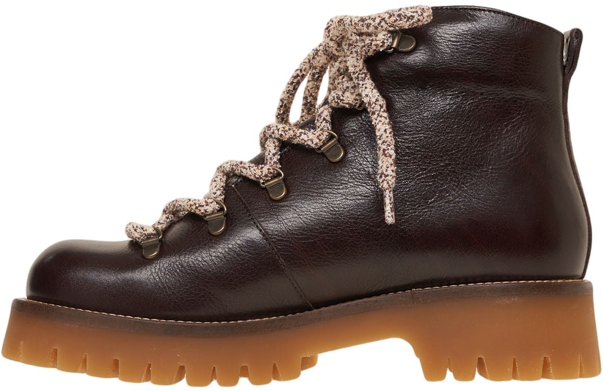 Leather boots