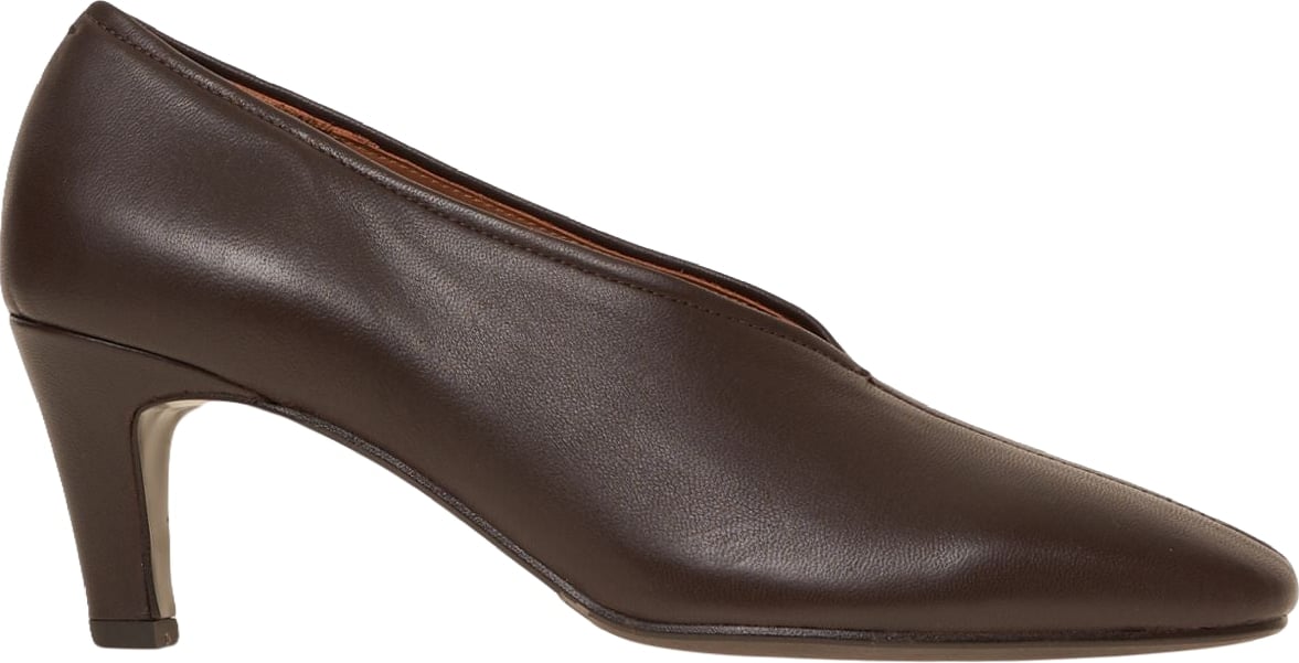 Pumps in leather
