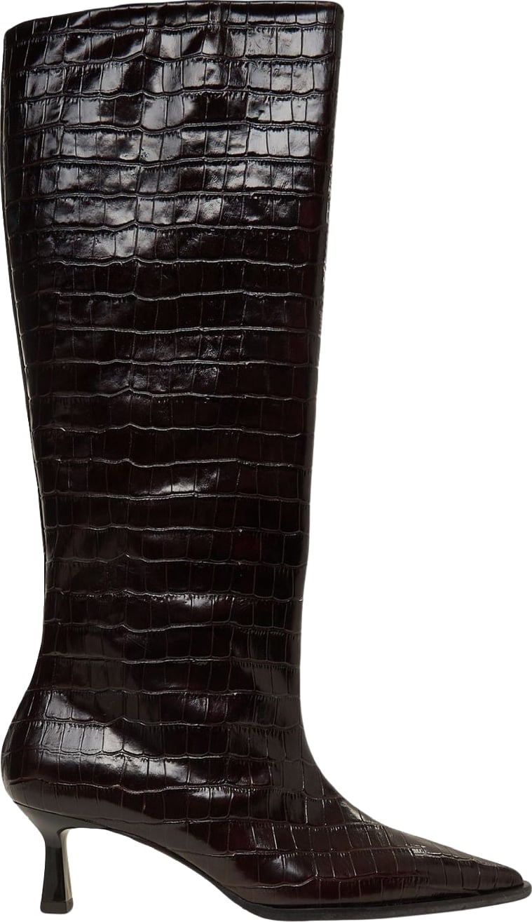 Leather boots