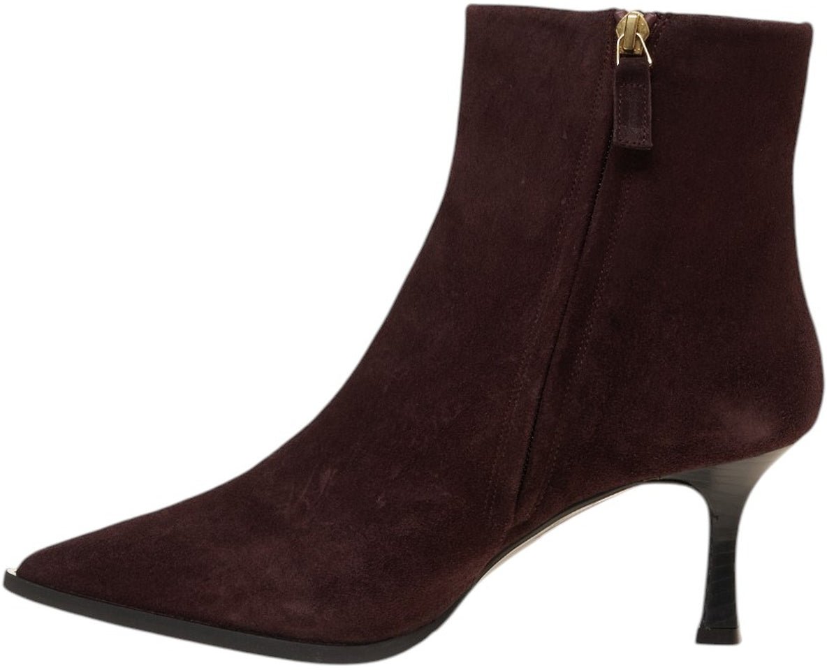 Suede ankle boots