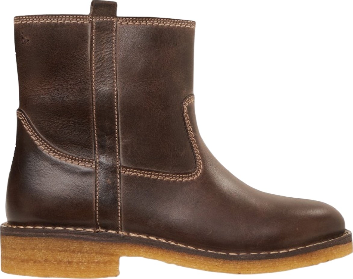 Leather boots