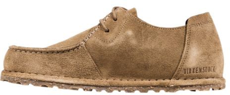 Birkenstock Gray Suede Leather Lace-Up Boots