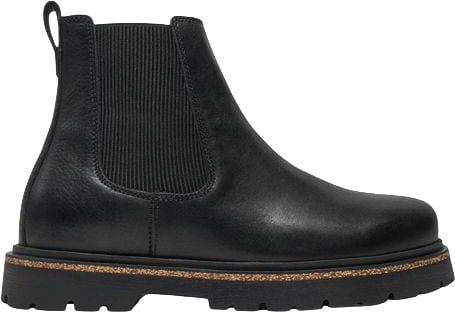 Birkenstock Black Leather Ankle Boots