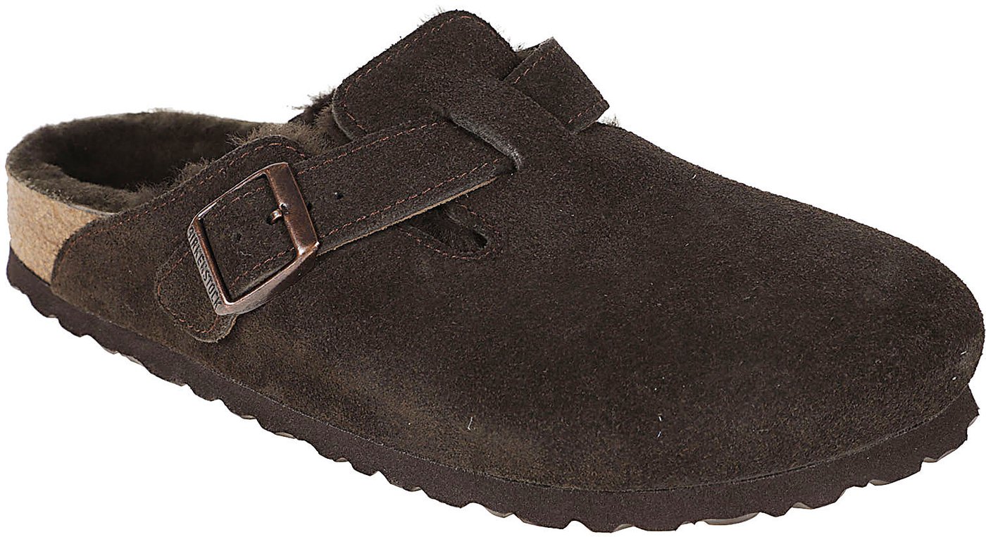 Boston Shearling Sandals Brown