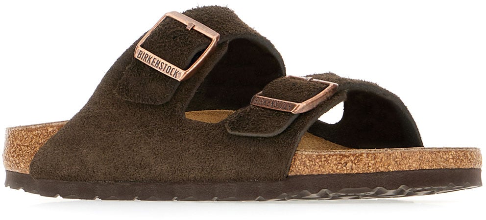 Birkenstock Chocolate suede Arizona sandals