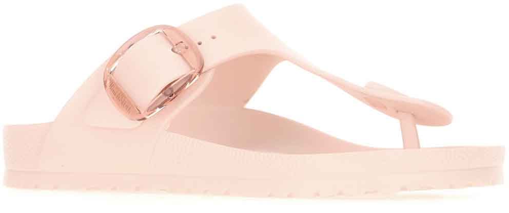 Birkenstock Pink EVA Gizeh Big Buckle thong sandals
