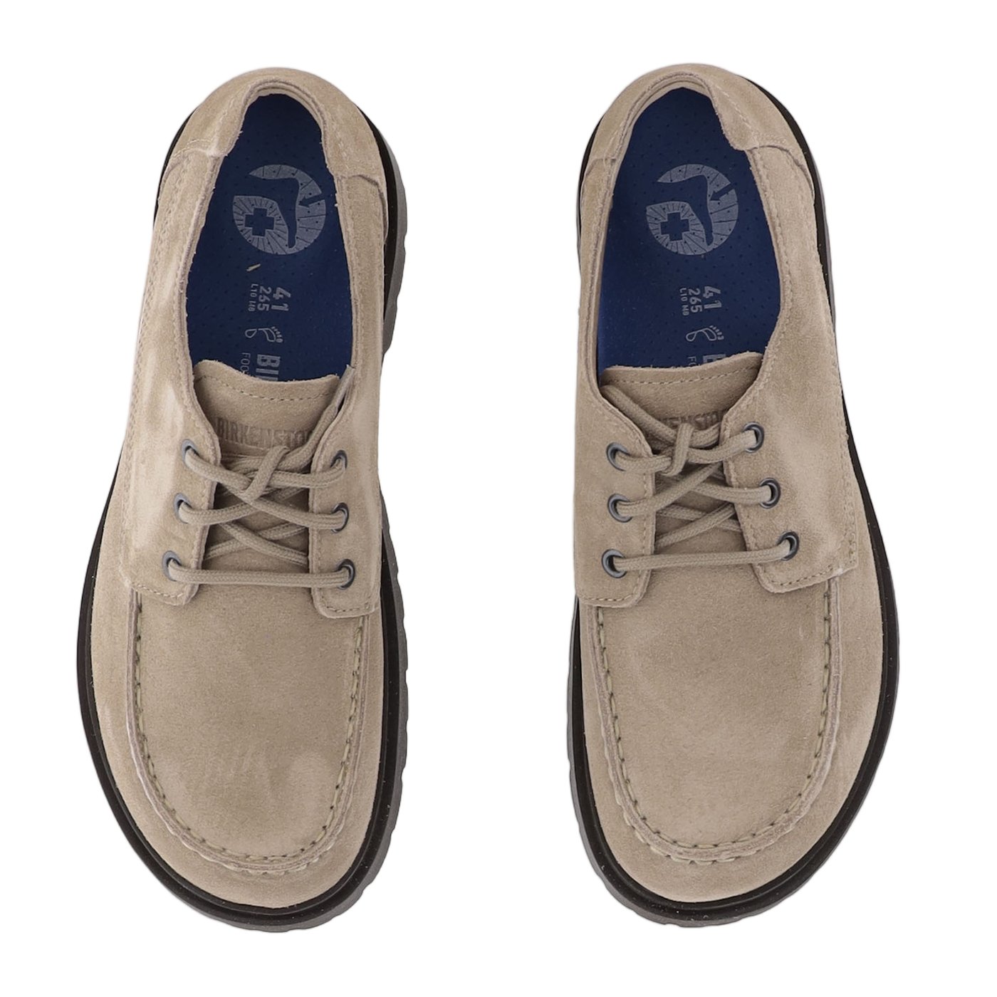 Low Suede Shoes With Round Toe And Anatomical Footbed