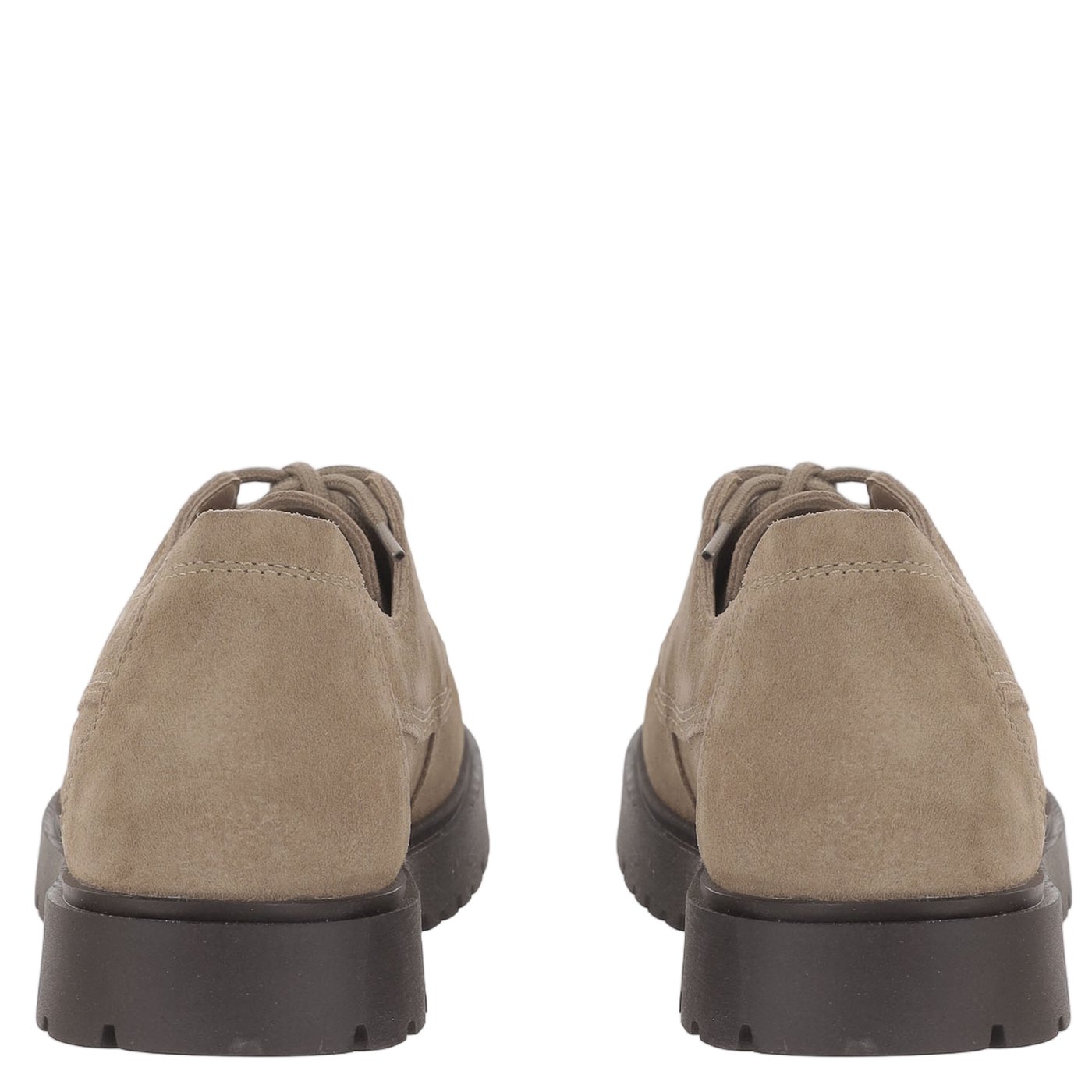 Low Suede Shoes With Round Toe And Anatomical Footbed