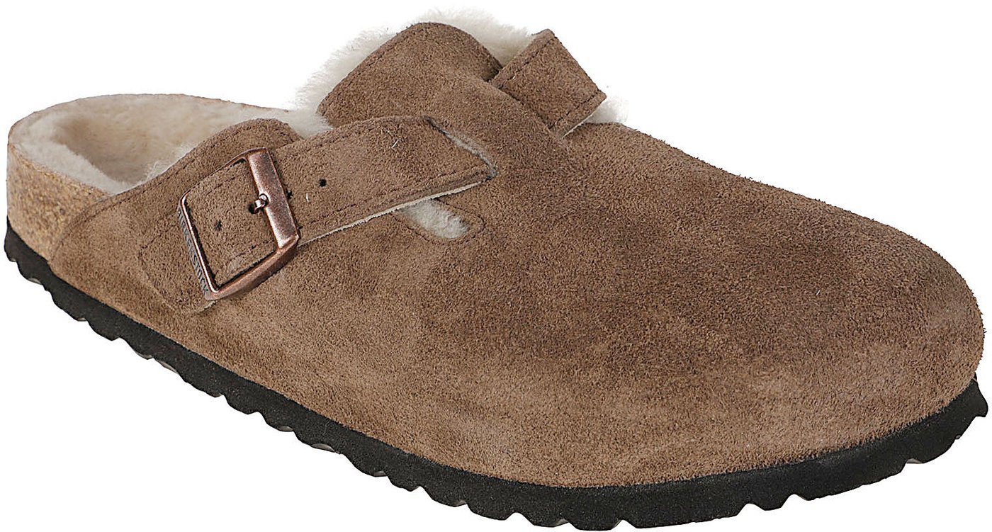 Boston Shearling Sandals Nude