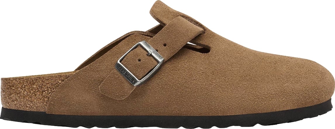 BIRKENSTOCK Boston Suede dark tea