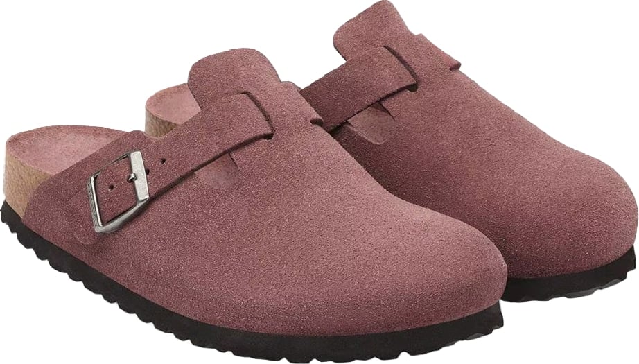 Ciabatta Boston Suede Softbed Tonal Pepper