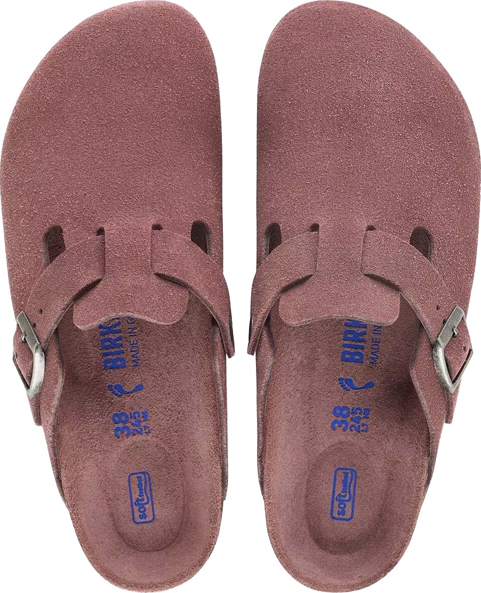 Ciabatta Boston Suede Softbed Tonal Pepper
